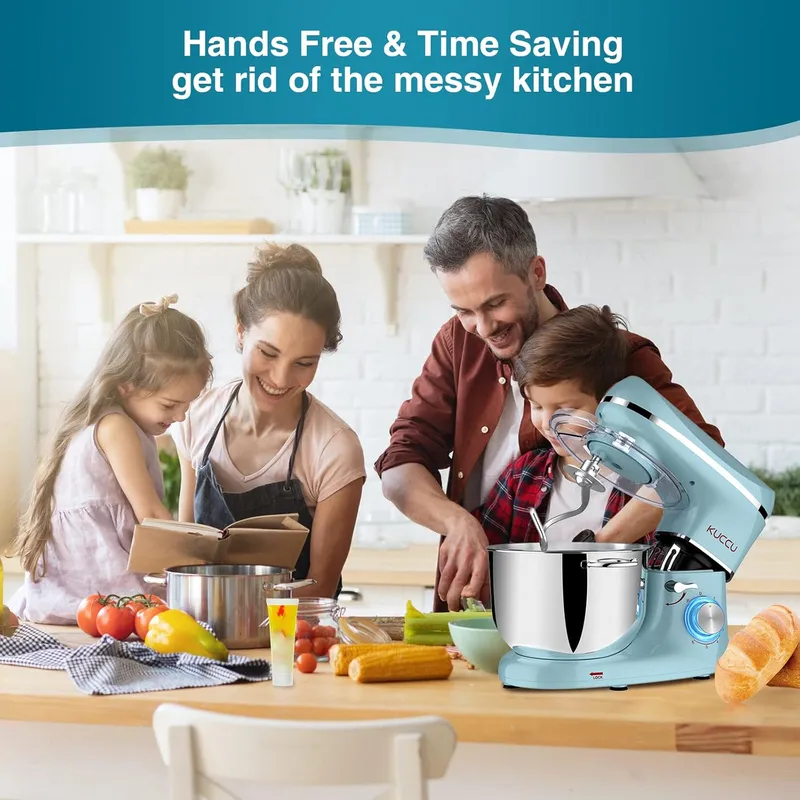 KUCCU Double Handle Stand Mixer